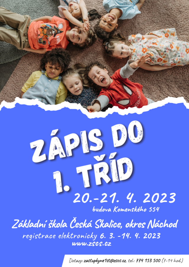 pozvánka zápis 2023